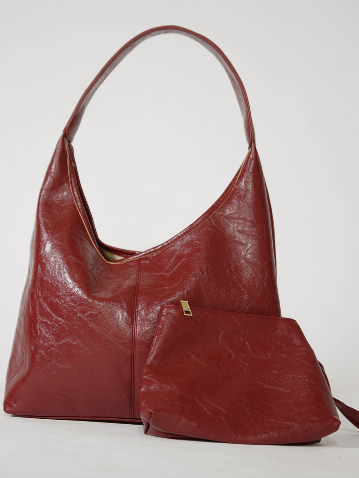 Scarlett Distressed Leather Tote