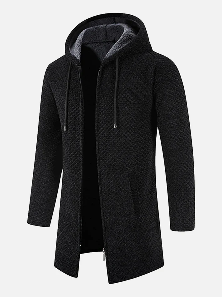 Jack | Lange Jacke mit Fleece gefüttert