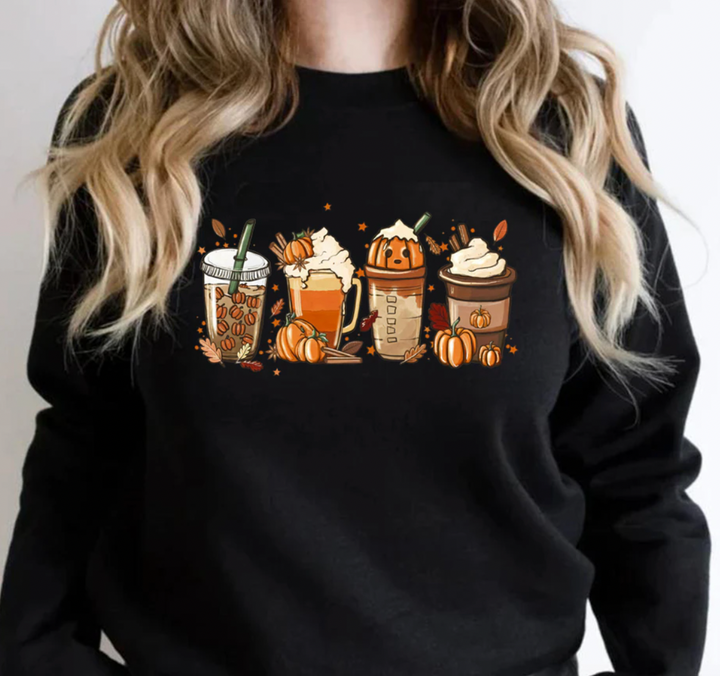 PUMPKIN SPICE -  Stylischer Sweater mit individuellem Design