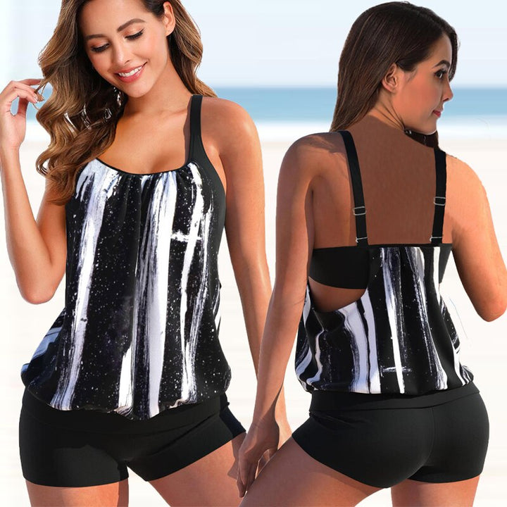 Mélisa - Zweifarbiges Tankini-Set