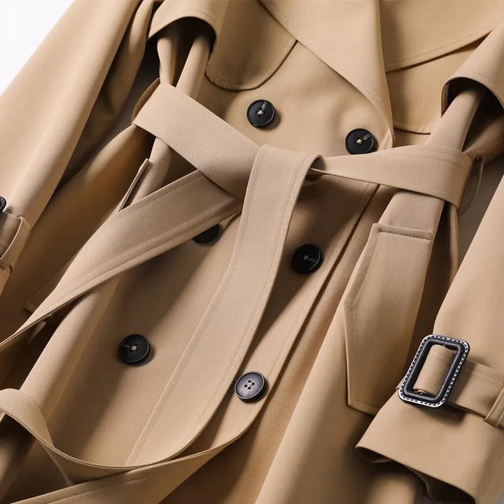 Kelly | Eleganter wasserdichter Trenchcoat